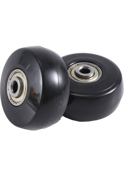 50X24MM 2 Set Bagaj Bavul Yedek Tekerlekler, Pu Döner Sarhoş Tekerlek Karbon Çelik Rulmanlar Tamir Takımları (Yurt Dışından)