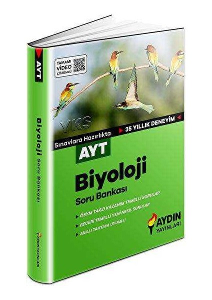 Aydın Yayınları   Ayt Biyoloji Soru Bankası