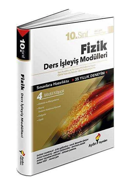 Aydın Yayınları   10. Sınıf Aydın Fizik Ders Işleyiş Modülleri