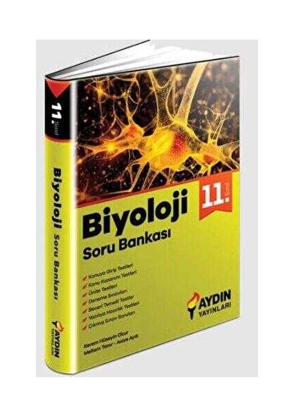 Aydın Yayınları   11. Sınıf Biyoloji Soru Bankası