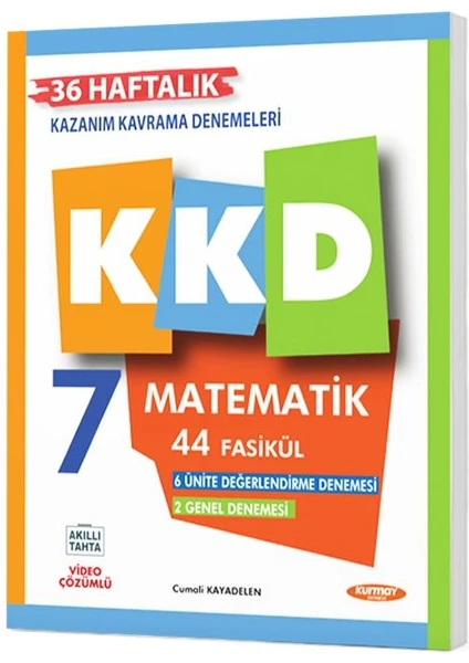 Kurmay Yayınları KKD 7 Matematik Deneme