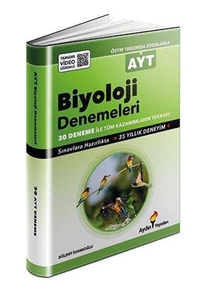 Aydın Yayınları   Ayt Biyoloji 30 Deneme