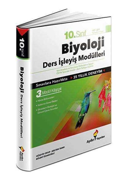 Aydın Yayınları   10. Sınıf Aydın Biyoloji Ders Işleyiş Modülleri