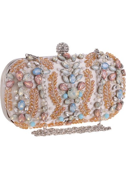 Kadınlar Için Kristal Debriyaj Akşam Çantalar ve Manşonlar Boncuklu Rhinestone Çanta (Yurt Dışından) fiyatları