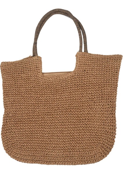 Moda Yaz Yuvarlak Hasır Çanta Plaj Rattan Kadın Çanta Bayanlar Örme Postacı Çantası Kadın Alışveriş Çanta (Yurt Dışından) fırsatları