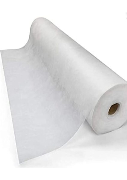 Lamineli Muayene Masa Örtüsü Sedye Örtüsü Masaj Örtüsü Rulo Sıvı Geçirmez Yatak Örtüsü Beyaz Rulo