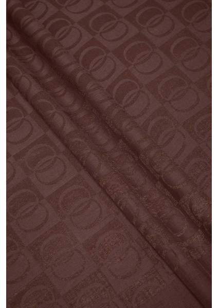 Dama Desen Kahverengi Naia Pamuk Şal 70x200 fiyatları