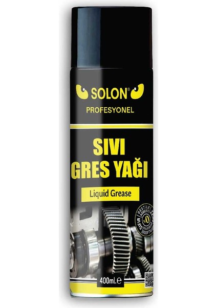 Profesyonel Sıvı Gres Yağı 400 ml 5 Adet