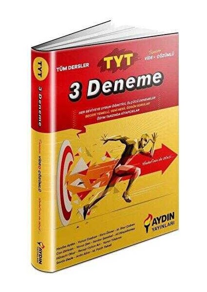 Aydın Yayınları   Tyt 3 Fasikül Deneme