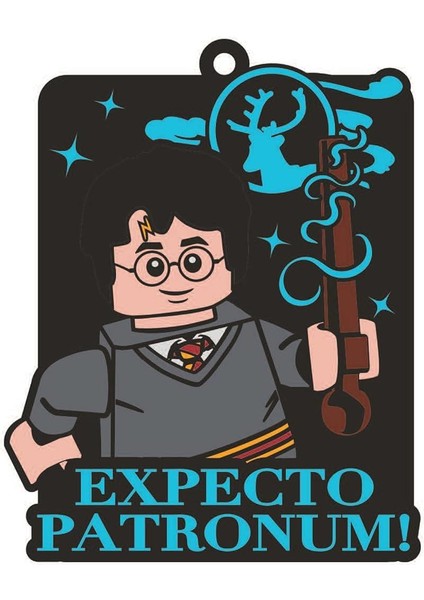 Harry Potter 53243 Expectro Patronum Silicone Magnet