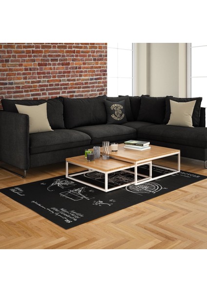 Harley Davidson Model 28B Chalkboard Halı