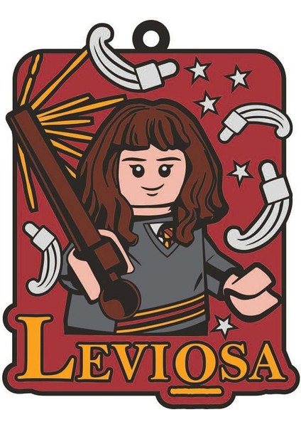 Harry Potter 53241 Leviosa Silicone Magnet