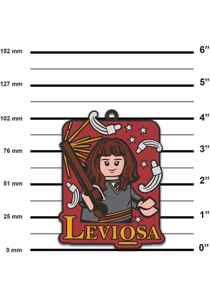 Harry Potter 53241 Leviosa Silicone Magnet