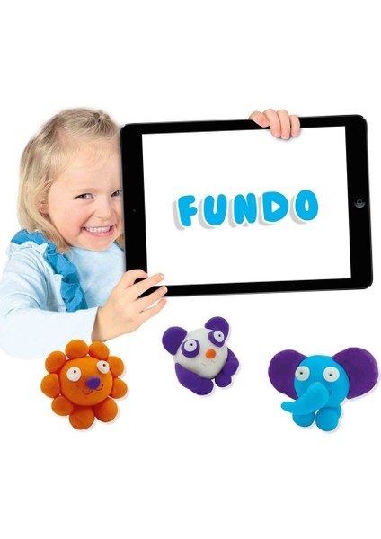 Fundo Oyun Hamuru - Vahşi Hayvanlar (3X90GR-1X40GR) indirimleri