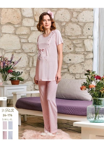 24-176 Spor Hamile Lohusa Pijama Takımı