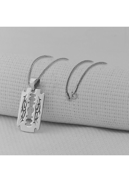Jilet 925 Ayar Gümüş Kolye