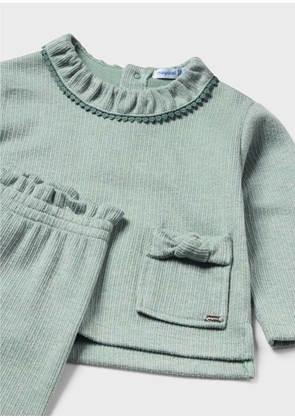 Kız Bebek 2li Takım - Mayoral - Su Yeşili - 12-Ay - 02550-SU Yeşili-12-Ay modelleri