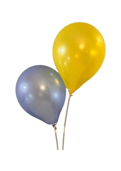 Good Stuff - 2 Renkli 20'li Balon (Sarı-Lacivert)
