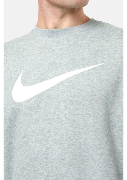 Sportswear Grey Sweatshirt Şardonlu Erkek Sweatshirt Gri fırsatları