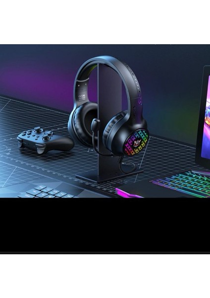 Bilişim Burada TZ5006 5 In 1 Combo Gaming Set - Mouse/klavye/kulaklık/oyuncu Kulaklık Standı/ Mousepad