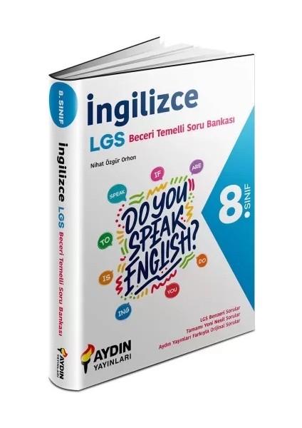 Aydın Yayınları  8. Sınıf Ingilizce Beceri Temelli Soru Bankası