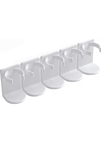 5 Yuvalı Yapışkanlı Mutfak Banyo Dolap Organizer Raf Baharatlık AL4452