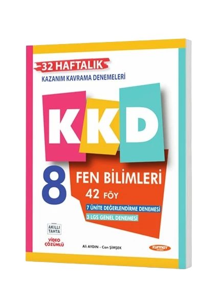 Kurmay Yayınları KKD 8 Fen Bilimleri Deneme