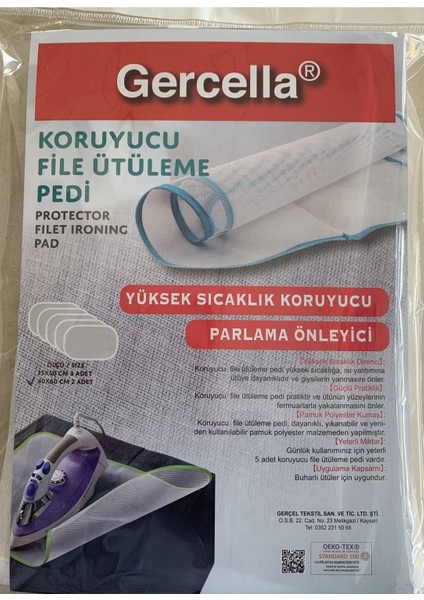 Beyaz Elastik Ütü Masası Kılıfı Örtüsü Bezi Gerdiricisi Koruyucu File Ütüleme Matı