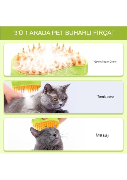 Buharlı Kedi ve Köpek Tarağı modelleri