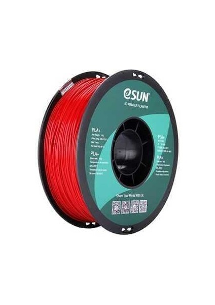 Esun Ateş Kırmızı Pla+ Filament 1.75 mm