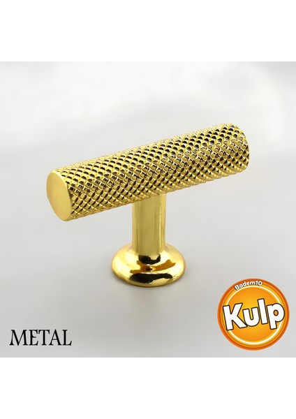 Doruk Kulp Düğme Altın Gold Metal Mobilya Mutfak Dolabı Çekmece Dolap Kulpları