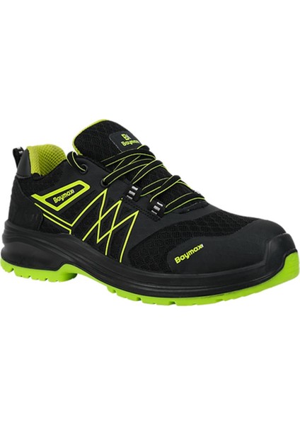 Bx-08 Golden Armor S1 Bağcıklı Yazlık Iş Güvenlik Ayakkabısı No: 39