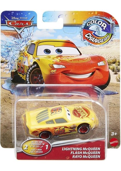 Disney ve Pixar Cars Renk Değiştiren Araba Serisi GNY94-HRX44