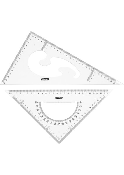 Gönye Seti 30 cm 24'lü Kutu