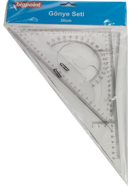 Gönye Seti 30 cm 24'lü Kutu
