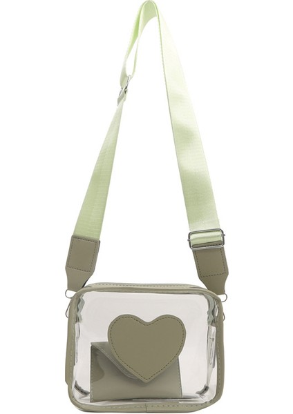 2024 Bahar Yeni Moda Japon Sevimli Küçük Çanta Kadın Trendy Kontrast Renk Jöle Çanta Batı Girly Crossbody Çanta (Yurt Dışından)