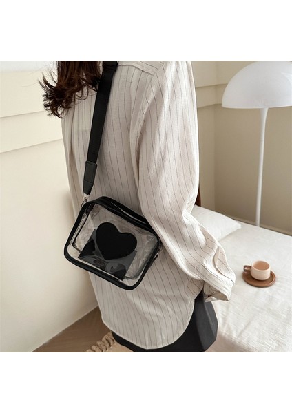 2024 Bahar Yeni Moda Japon Sevimli Küçük Çanta Kadın Trendy Kontrast Renk Jöle Çanta Batı Girly Crossbody Çanta (Yurt Dışından) fiyatları
