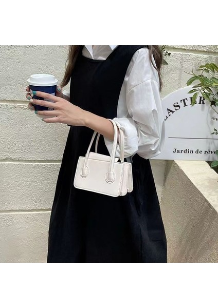 Niş Kadın Çantası Basit Mini Pembe Küçük Kare Çanta 2024 Yeni Stil Yabancı Stil Küçük Çanta El Tipi Çapraz Çanta Moda (Yurt Dışından) modelleri