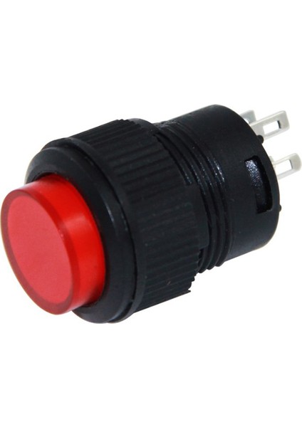 IC-180B Yuvarlak 3 Pin Işıklı 16 mm Yaylı Buton Düğme Anahtar
