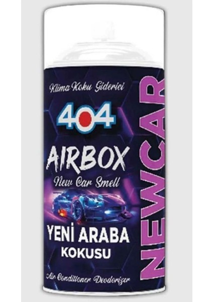 404 Kimya Klima Fresh Temizleyici Klima Bombası Koku Giderici Bomba New Car (Yeni Araba Kokusu)