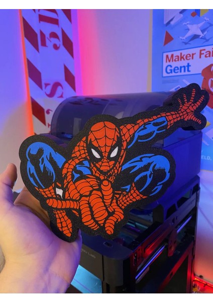 Ambiyans Işıklı Spiderman Masa Lambası