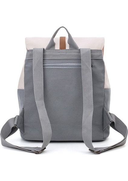 Moda Başarılı Renk Kadın Kanvas Çanta Kolej Omuz Eğlence Açık Seyahat Sırt Çantası (Yurt Dışından) fiyatları