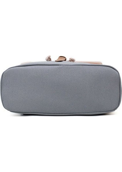 Moda Başarılı Renk Kadın Kanvas Çanta Kolej Omuz Eğlence Açık Seyahat Sırt Çantası (Yurt Dışından) fırsatları