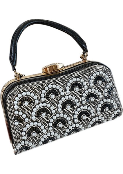 Kadın Çantaları Moda El Çantaları Gece Çantaları Tote Çanta Parti Siyah (Yurt Dışından)