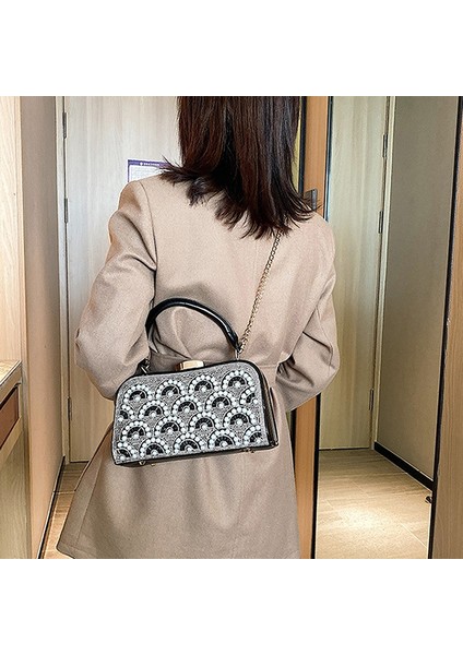 Kadın Çantaları Moda El Çantaları Gece Çantaları Tote Çanta Parti Siyah (Yurt Dışından) fiyatları