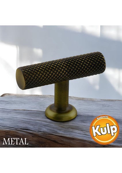 Doruk Kulp Düğme Antik Sarı Metal Mobilya Mutfak Dolabı Çekmece Dolap Kulpları