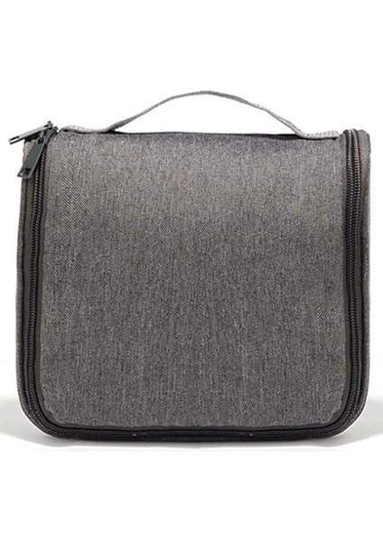 Japon Tarzı Büyük Kapasiteli Seyahat Tuvalet Çantası Naylon Çok Fonksiyonlu Su Geçirmez Kanca Tipi Kozmetik (Yurt Dışından)