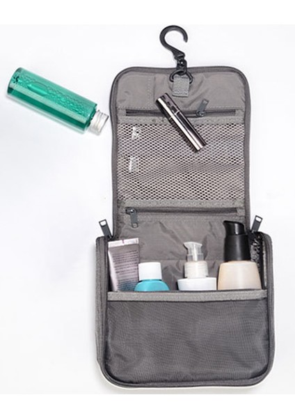 Japon Tarzı Büyük Kapasiteli Seyahat Tuvalet Çantası Naylon Çok Fonksiyonlu Su Geçirmez Kanca Tipi Kozmetik (Yurt Dışından) modelleri