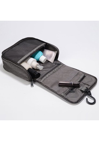 Japon Tarzı Büyük Kapasiteli Seyahat Tuvalet Çantası Naylon Çok Fonksiyonlu Su Geçirmez Kanca Tipi Kozmetik (Yurt Dışından) fırsatları