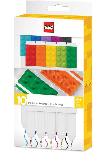 Gear 53101 10 Brick Markers